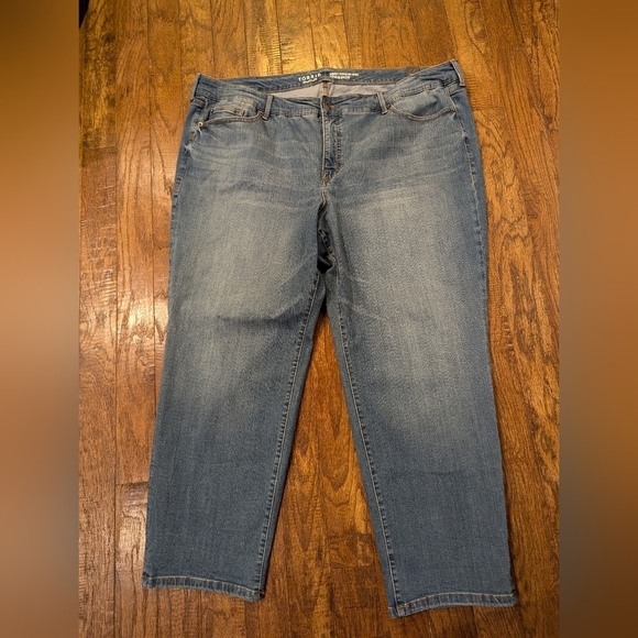 Perfect Boyfriend Ankle Premium Stretch Mid-Rise Jean, Size 26 Regular - Picture 9 of 12